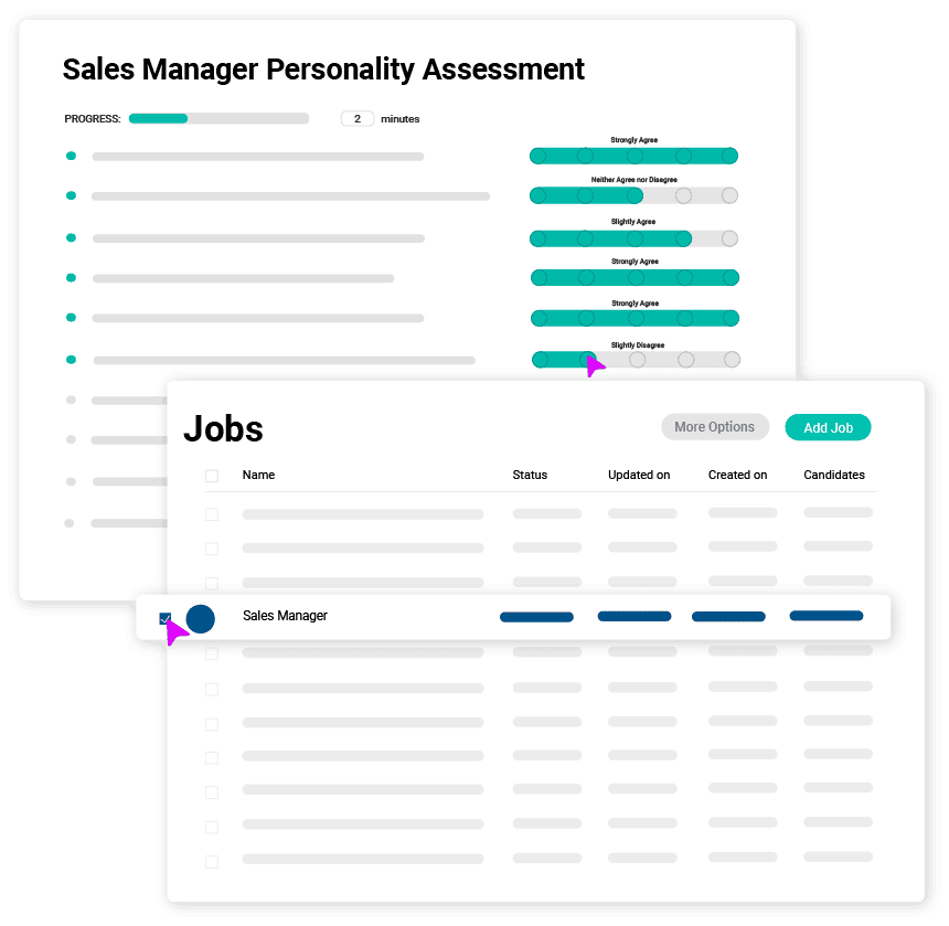 Create a skills-based hiring process with Cangrade's Internal Talent Marketplace powered by soft skills assessment.